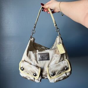 coach poppy shoulder/crossbody bag